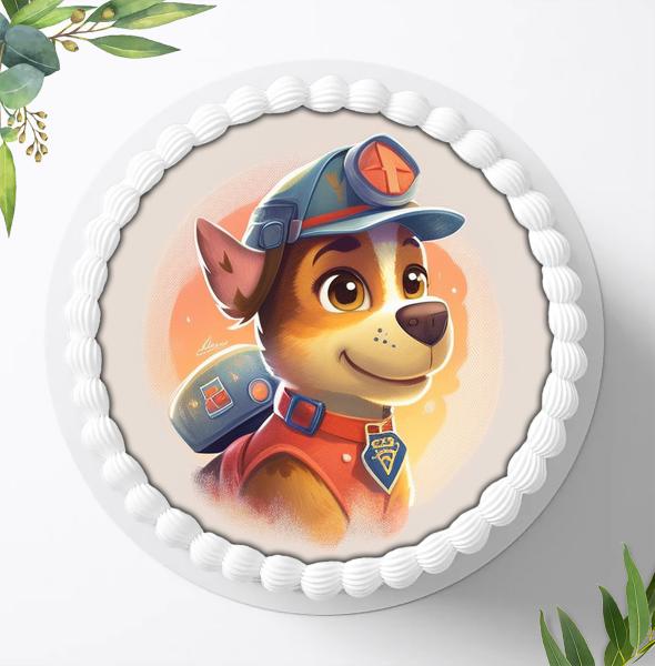 Preview: Paw Patrol Tortenaufleger Ø 20cm, 1022z